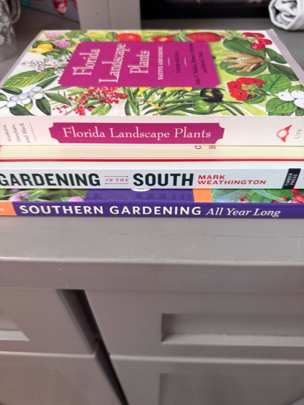 Three Garden Books for the South Landscape in Florida Plants All Year Long Lot
